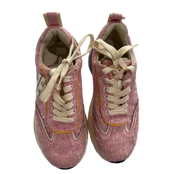 Tory Burch | Shoes | Nwot Tory Burch Good Luck Tweed Trainer